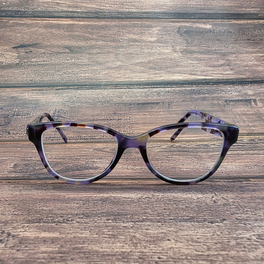 Coach HC6153 5612 Lavender Tortoise Cat Eye Eyeglasses Frames 51-17-140